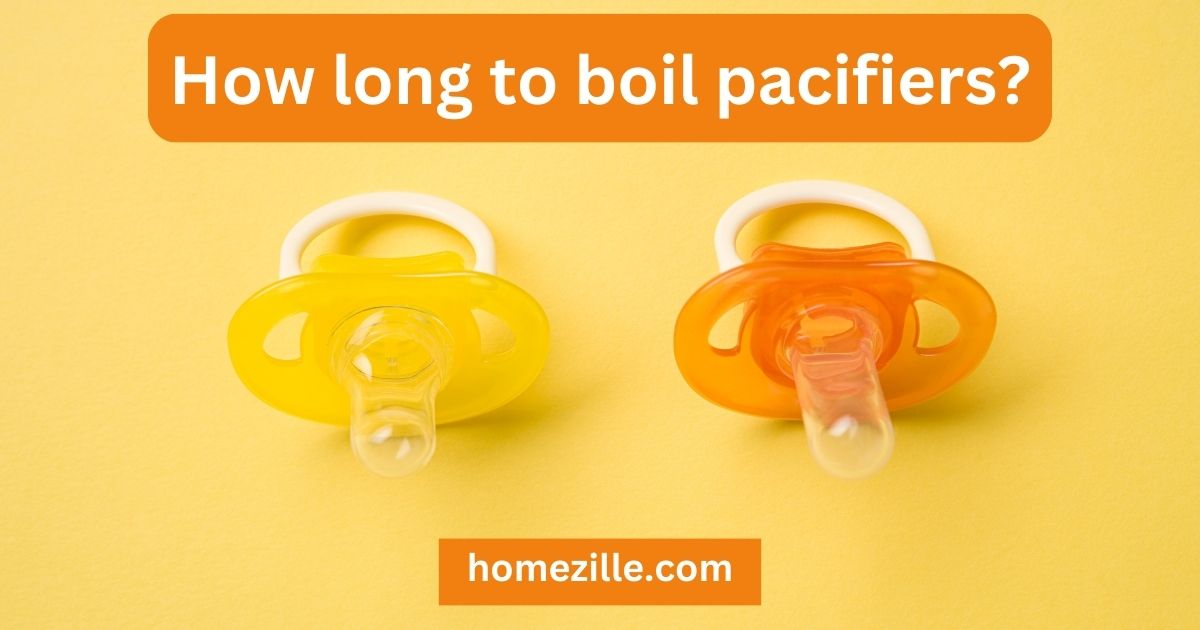 How long to boil pacifiers? A StepbyStep Guide.