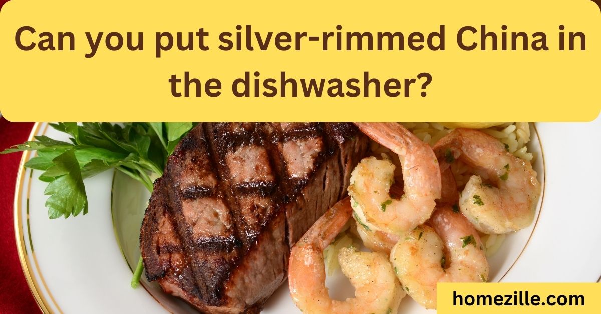 Read more about the article Can you put silver-rimmed China in the dishwasher? Expert Tips