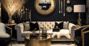 Read more about the article 16 Black Gold and Cream Living Room Ideas to Transform Your Space