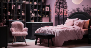 Read more about the article 15 Pink and Black Bedroom Ideas for Adults to Create a Bold and Elegant Space