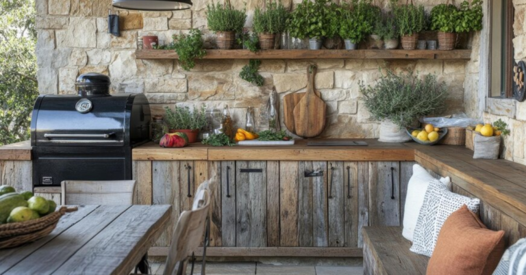 Rustic Outdoor Kitchen Ideas