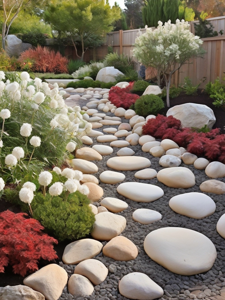 15 White Rock Landscaping Ideas to Enhance Your Outdoors