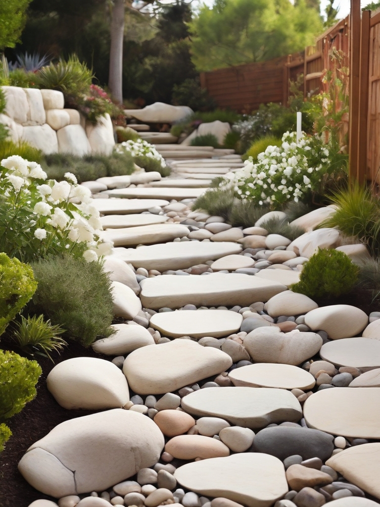 15 White Rock Landscaping Ideas to Enhance Your Outdoors