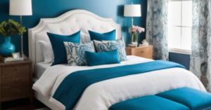 Read more about the article 15 Stunning Peacock Blue Bedroom Ideas for a Dreamy Look