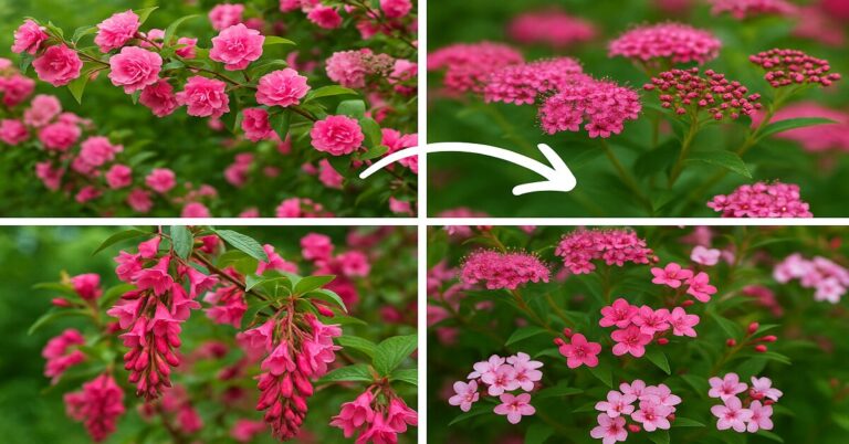 pink flowering shrubs
