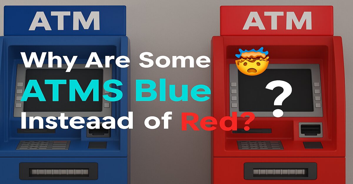 You are currently viewing Why Are Some ATMs Blue Instead of Red?