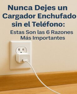 Read more about the article Nunca Dejes un Cargador Enchufado sin el Teléfono: Estas Son las 6 Razones Más Importantes
