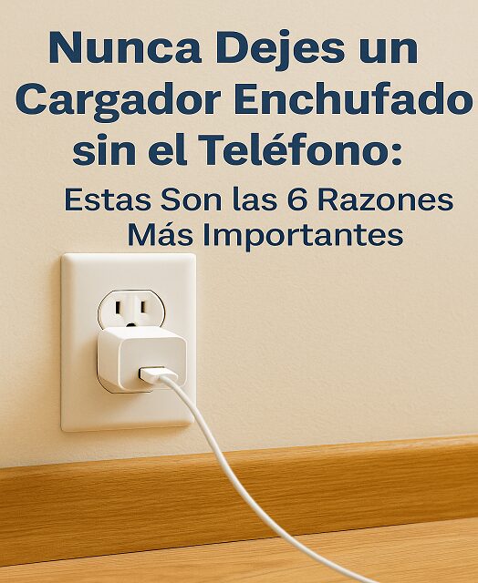 You are currently viewing Nunca Dejes un Cargador Enchufado sin el Teléfono: Estas Son las 6 Razones Más Importantes