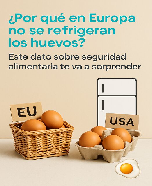 Read more about the article ¿Por Qué los Huevos No se Refrigeran en Europa pero Sí en Estados Unidos?