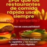 ¿Por Qué los Restaurantes de Comida Rápida Usan Siempre Rojo y Amarillo?