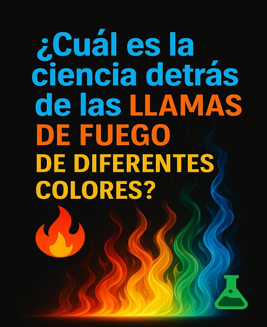 Read more about the article ¿Cuál es la Ciencia Detrás de las Llamas de Fuego de Diferentes Colores?