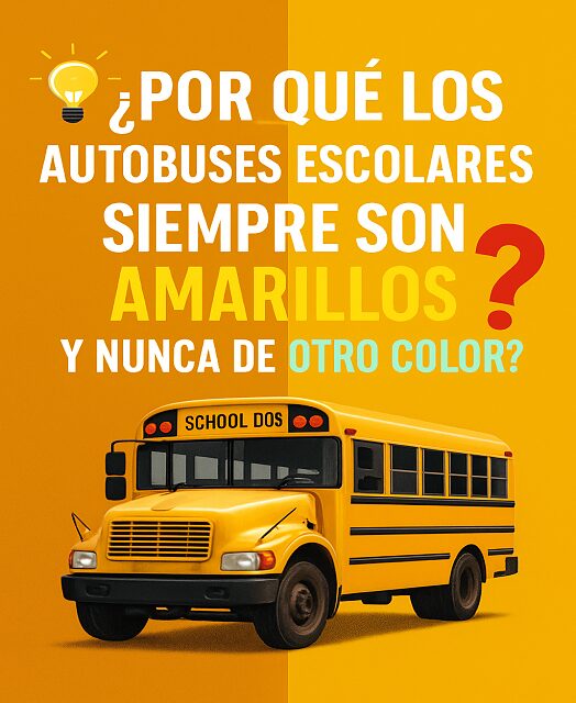 Read more about the article ¿Por Qué los Autobuses Escolares Siempre Son Amarillos y Nunca de Otro Color?
