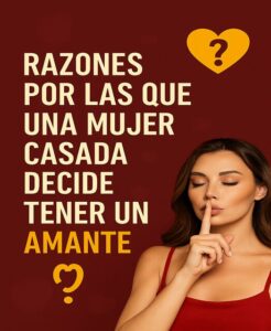 Read more about the article Razones por las que una mujer casada decide tener un amante