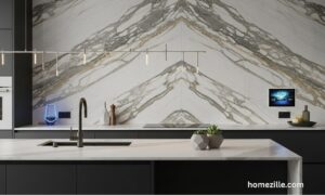 Read more about the article 15 Modern Kitchen Marble Backsplash Trends You Can’t Miss