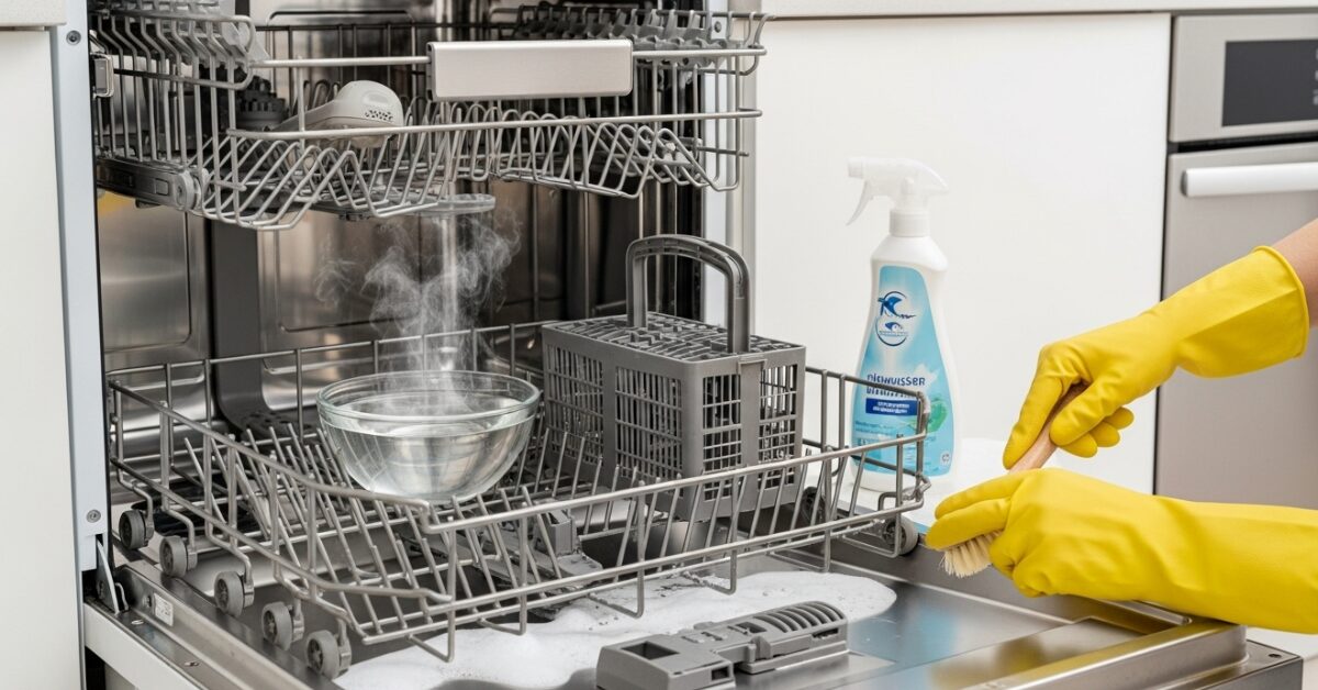 Read more about the article How to Clean Inside of Dishwasher Fast and Naturally (No Smell!)