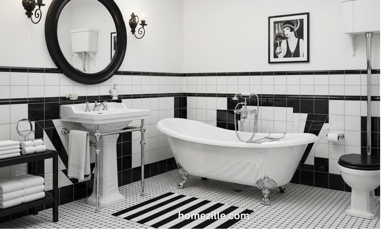 You are currently viewing 15 Best Black and White Bathroom Styles That Add Timeless Elegance