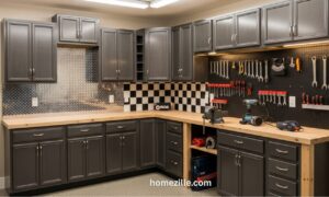 Read more about the article 15 Creative Backsplash Designs for Garage Cabinets You Will Love