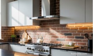 Read more about the article 15 Creative Brick Kitchen Backsplash Inspiration That Stands Out