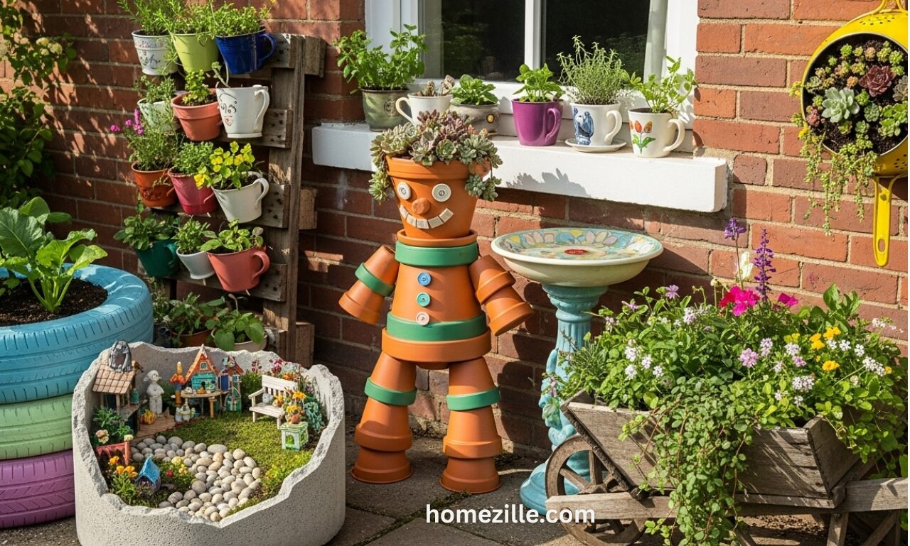 You are currently viewing 8 Creative Ways To Reuse Old Pots And Planters