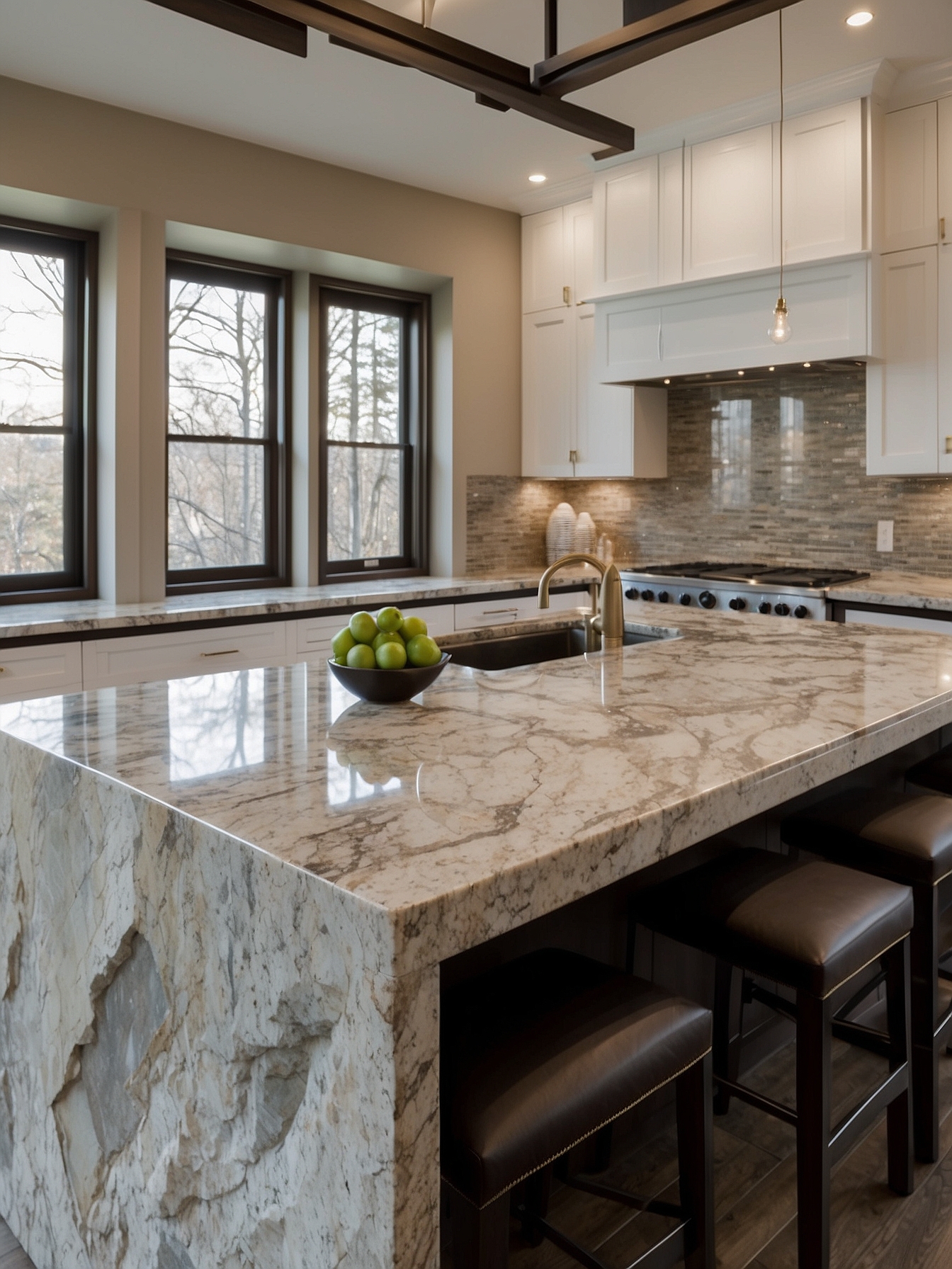 15 Granite Countertops and Backsplash Trends Designers Love