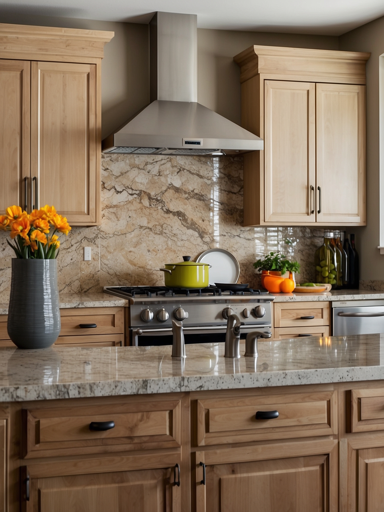 15 Granite Countertops and Backsplash Trends Designers Love