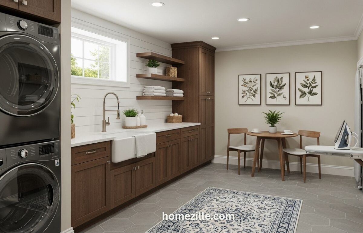 You are currently viewing 12 Stylish Basement Laundry Room Designs