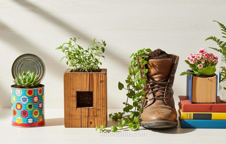 5 Upcycled Household Items You Can Turn Into Planters