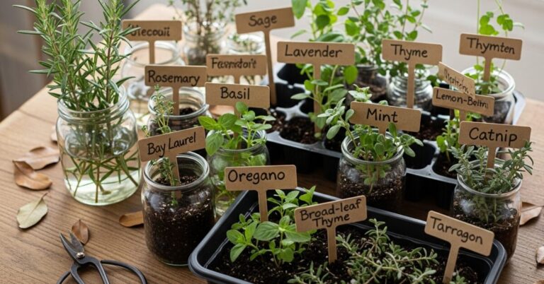 12 Herbs You Can Easily Propagate in Winter from Cuttings