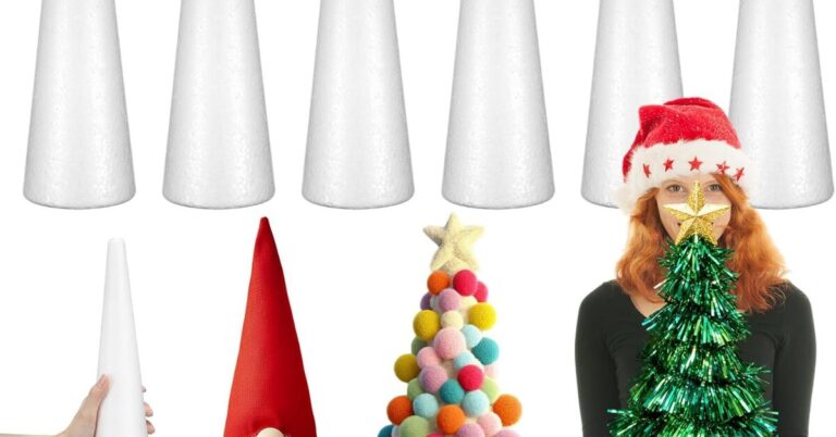 12 Styrofoam Christmas Tree Designs Perfect for DIY Lovers