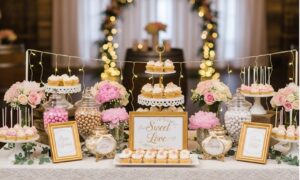 Read more about the article 25 Stunning Wedding Sweet Table Decor Ideas Your Guests Will Love