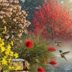 5 Beautiful Winter Plants That Attract Hummingbirds to Your Yard Even Even in the Coldest Months