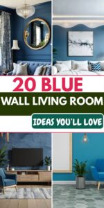 Read more about the article 20 Blue Wall Living Room Ideas That Look Expensive & Modern