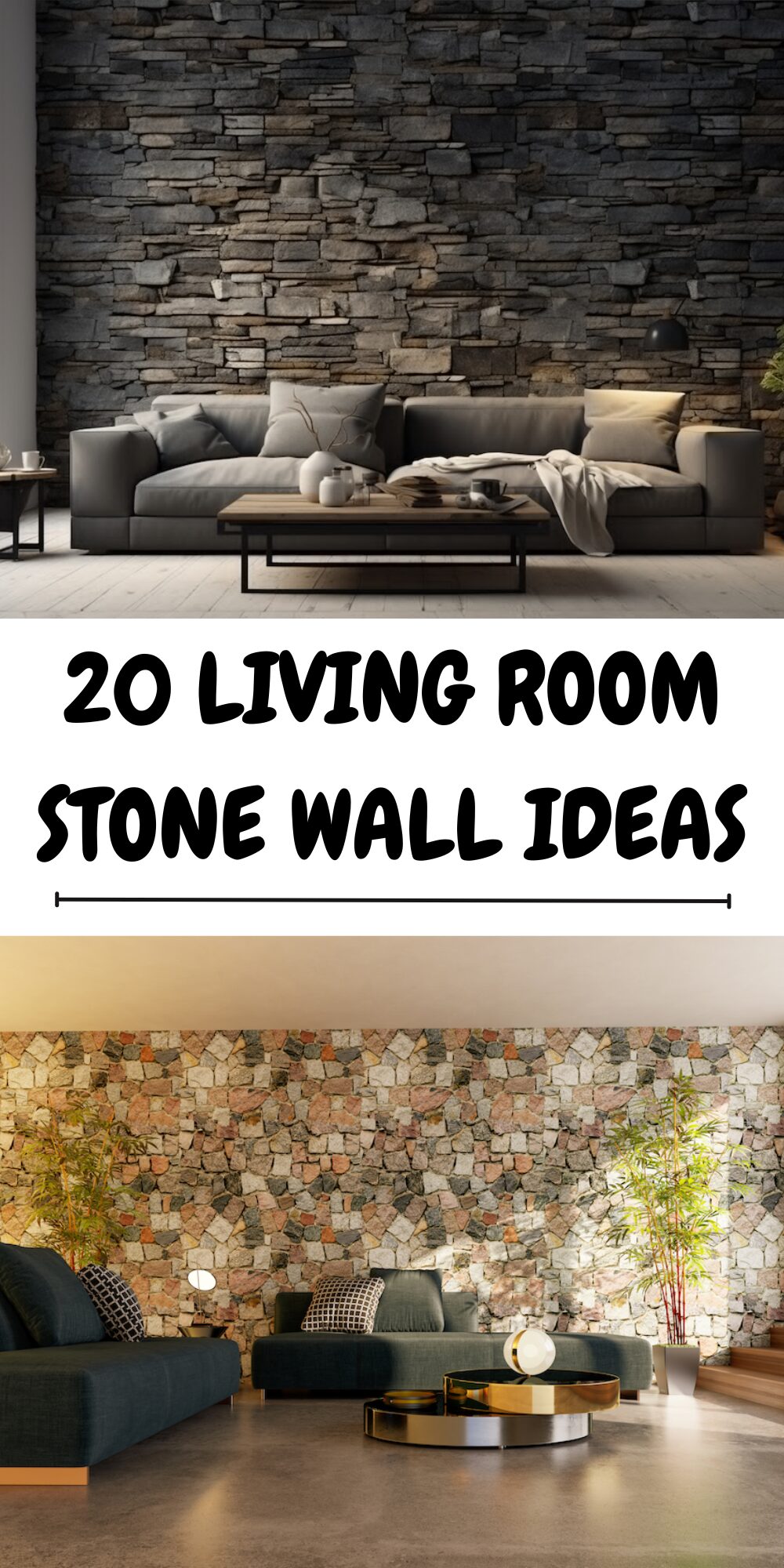 You are currently viewing 20 Living Room Stone Wall Ideas Designers Are Using Right Now