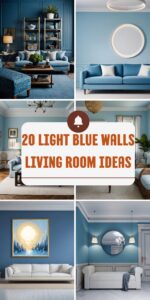 Read more about the article 20 Light Blue Walls Living Room Ideas Designers Swear By