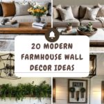 20 Modern Farmhouse Living Room Wall Decor Ideas That Feel Warm and Stylish