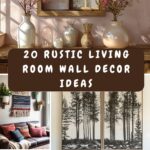 20 Rustic Living Room Wall Decor Ideas That Instantly Feel Cozy