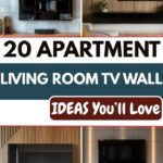 20 Stylish Apartment Living Room TV Wall Ideas You’ll Love