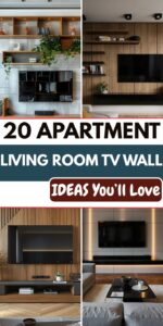 Read more about the article 20 Stylish Apartment Living Room TV Wall Ideas You’ll Love