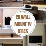 20 Wall Mount TV Ideas for Small Living Rooms That Save Space