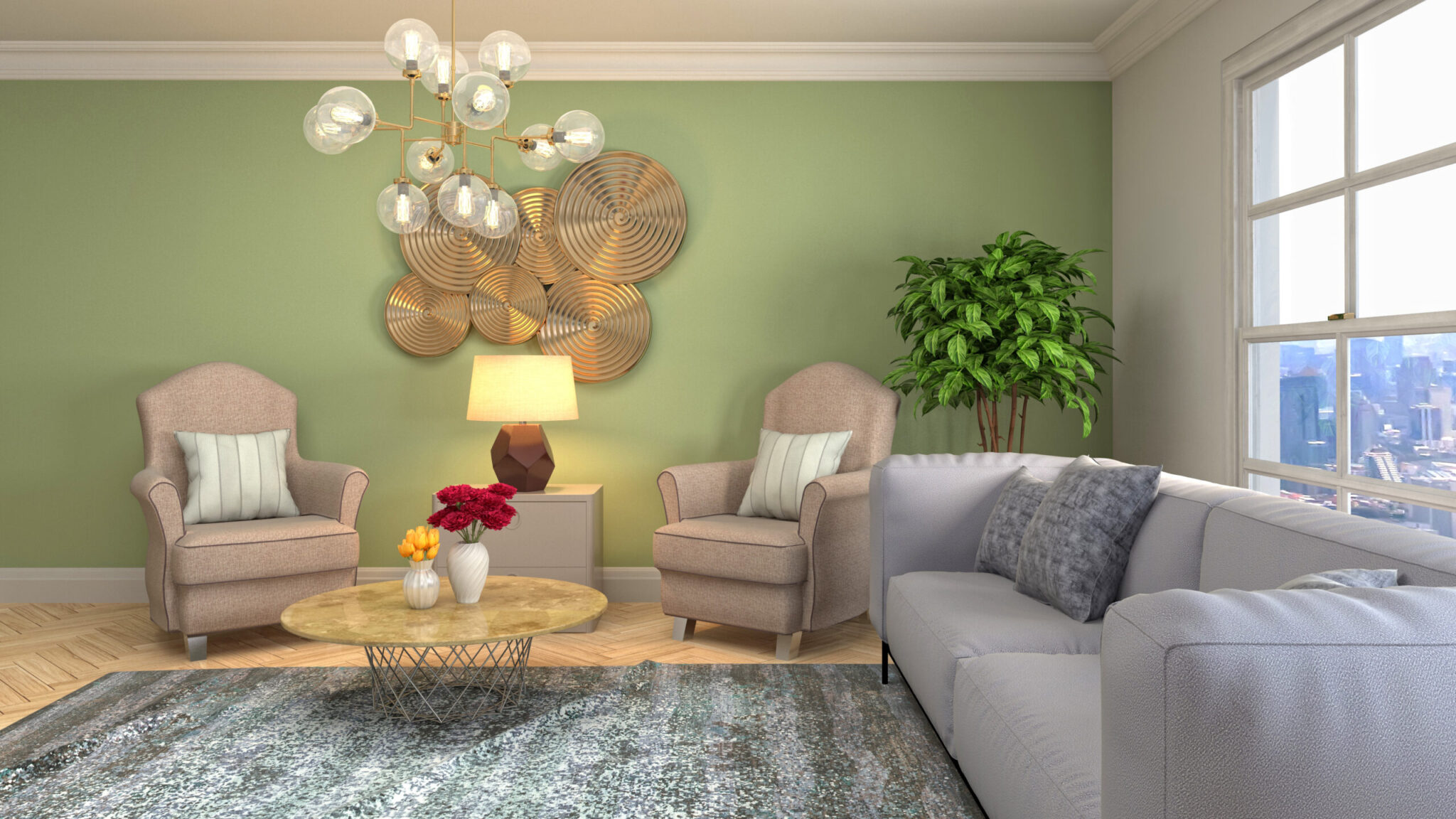 20 Living Room Paint Ideas With Accent Wall That Transform Any Space