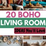 Boho Wall Living Room Ideas: 20 Stunning Decor Looks You’ll Love