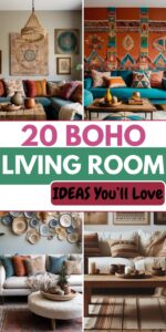 Read more about the article Boho Wall Living Room Ideas: 20 Stunning Decor Looks You’ll Love