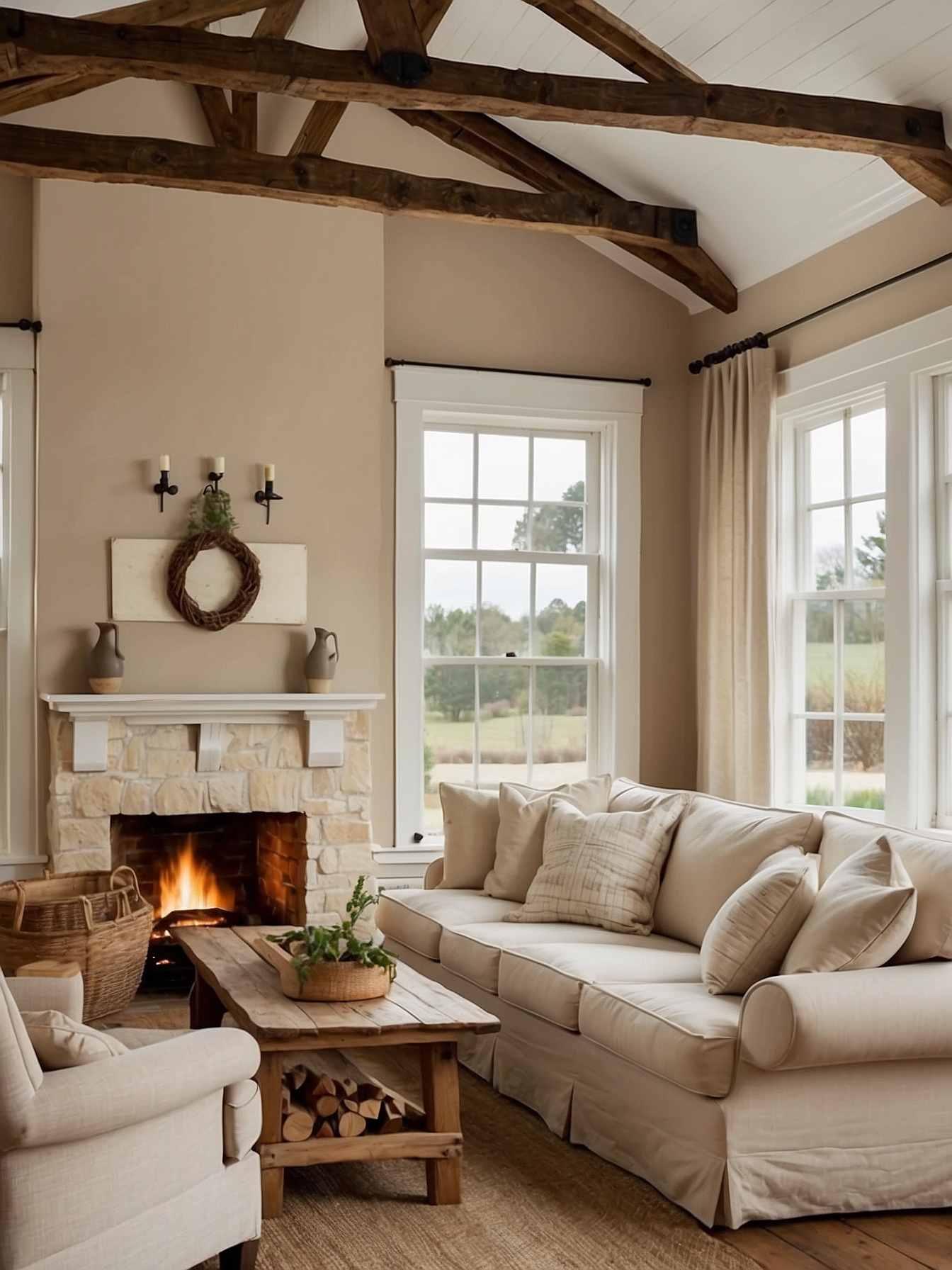 20 Beige Walls Living Room Ideas That Look Warm, Expensive & Timeless