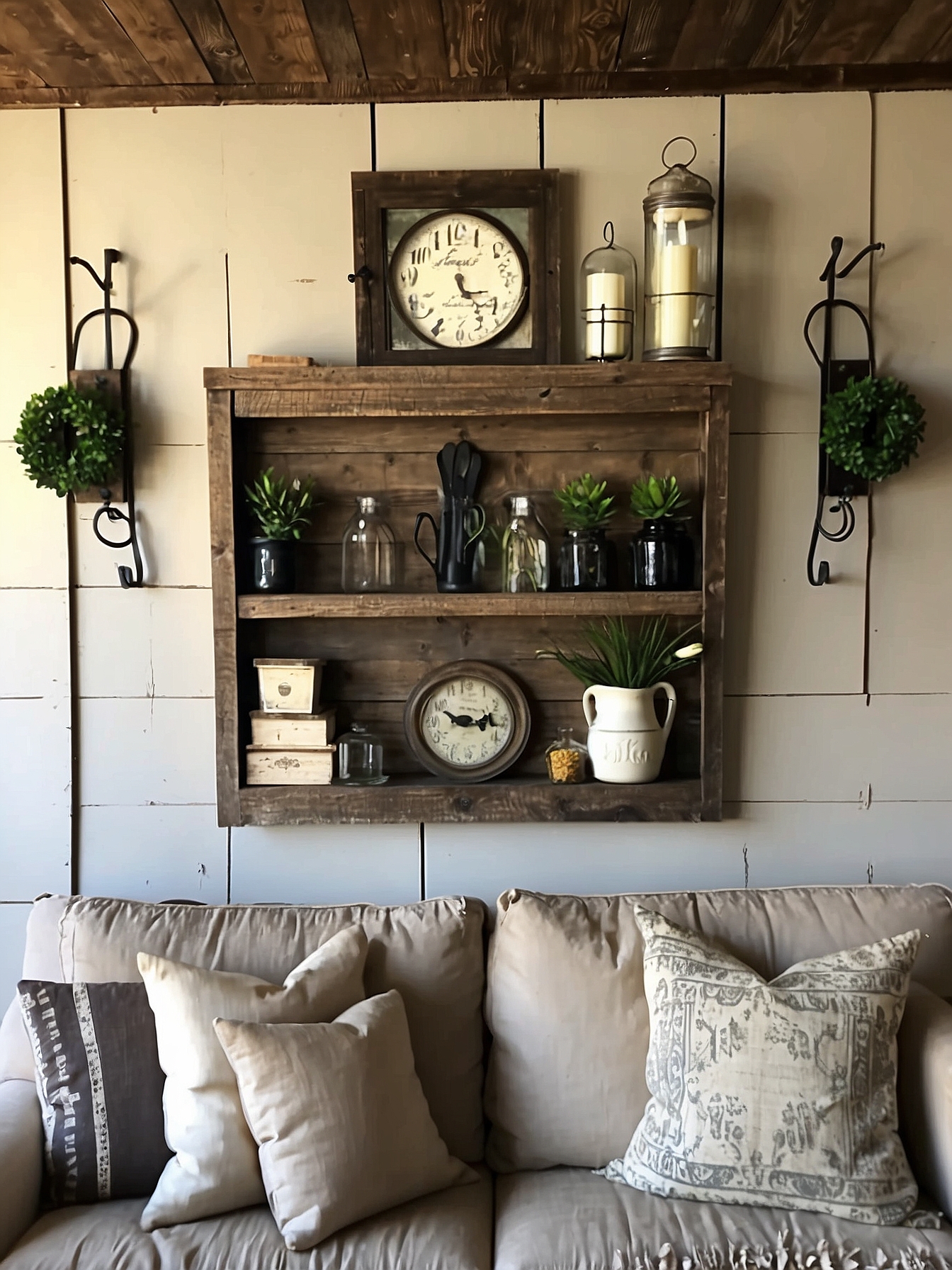 20 Modern Farmhouse Living Room Wall Decor Ideas That Feel Warm and Stylish