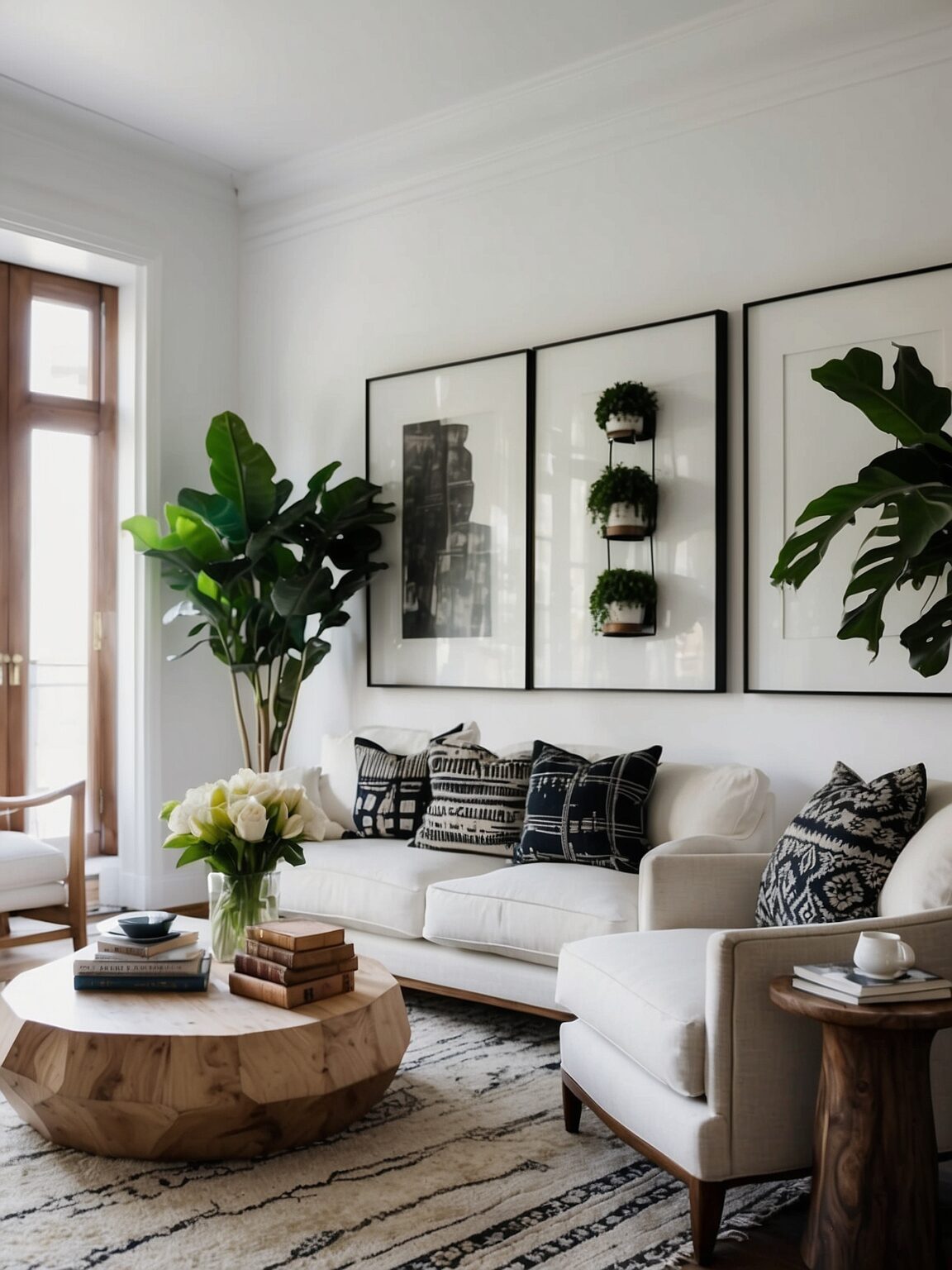 20 White Wall Living Room Ideas That Look Anything but Boring