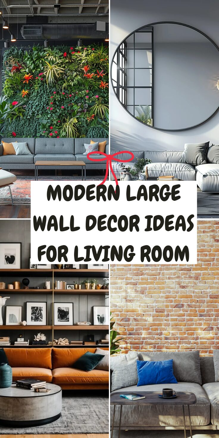 You are currently viewing Modern Large Wall Decor Ideas for Living Room (20 Stunning Styles)