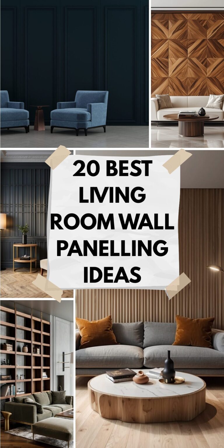 Upgrade Your Walls: 20 Best Living Room Wall Panelling Ideas