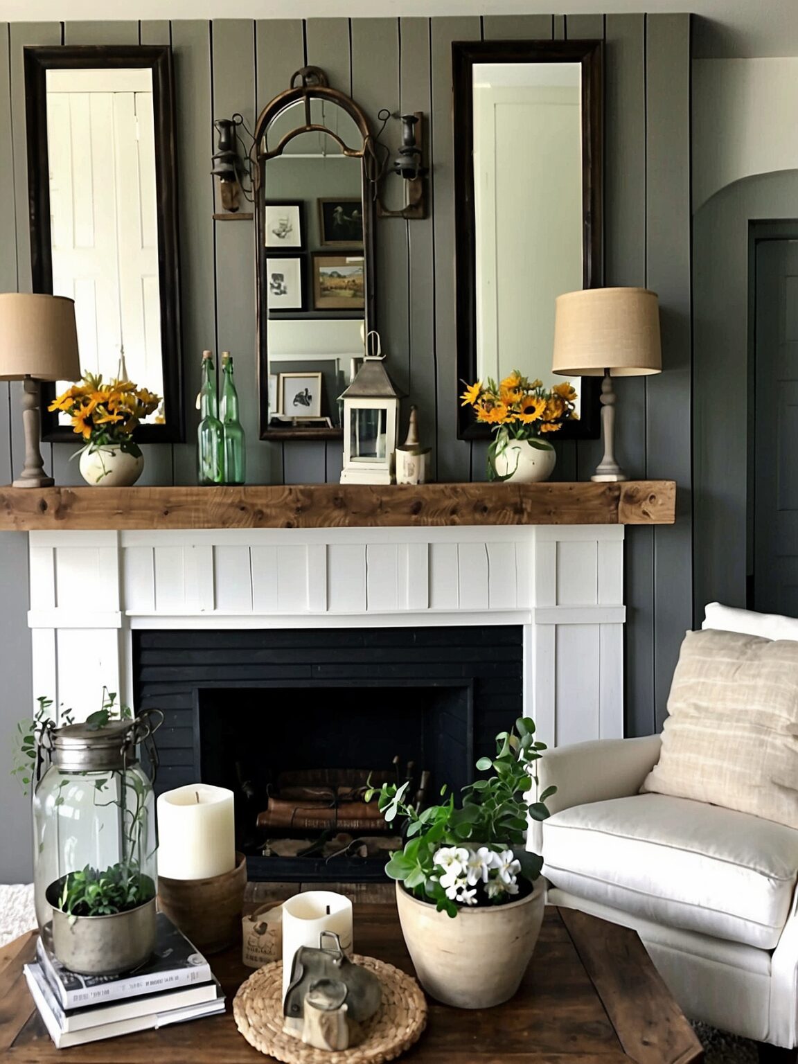 20 Modern Farmhouse Living Room Wall Decor Ideas That Feel Warm and Stylish