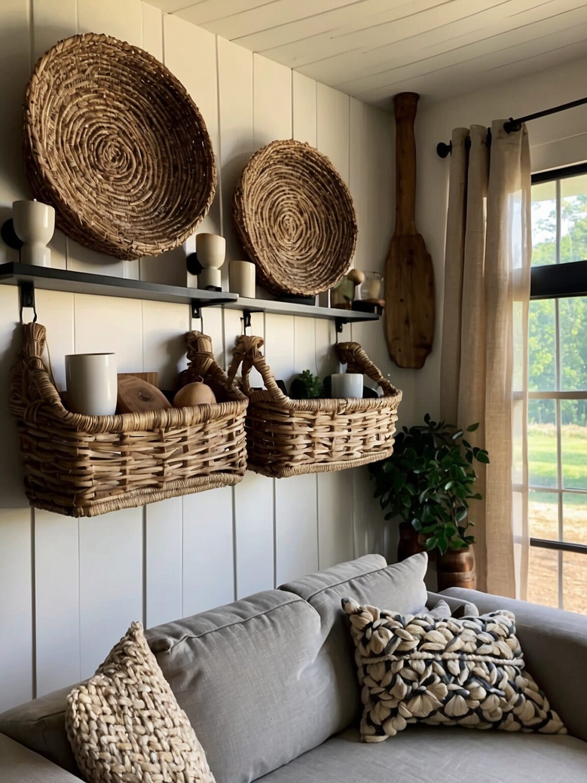 20 Modern Farmhouse Living Room Wall Decor Ideas That Feel Warm and Stylish