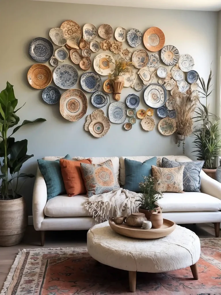 Ceramic Plate Wall Display